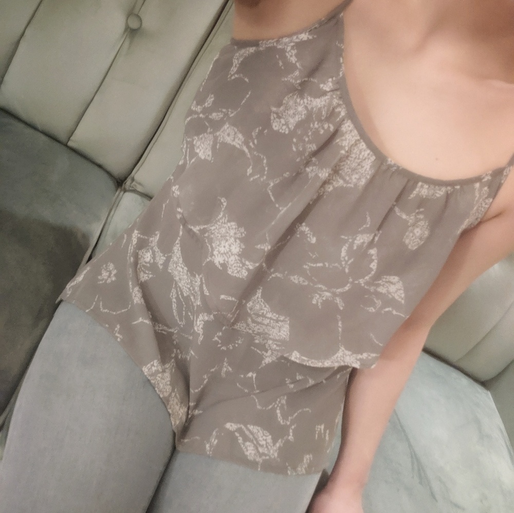 Boutique Blouse, sage green